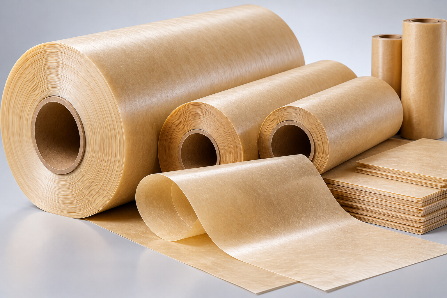 Bicno electrical insulation paper — rolls and sheets